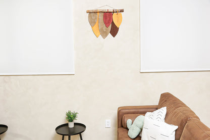 Nadia Mustard - Macramé Tapestry