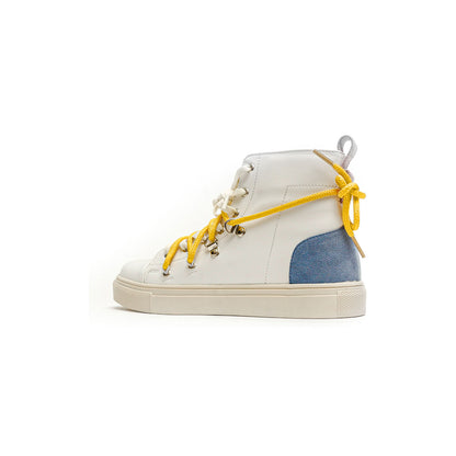 Double Yellow Strips Sneakers