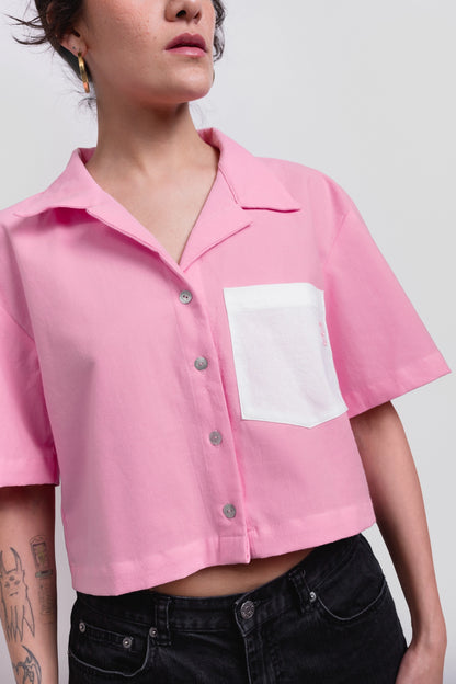 Camisa Guayaba Rosa