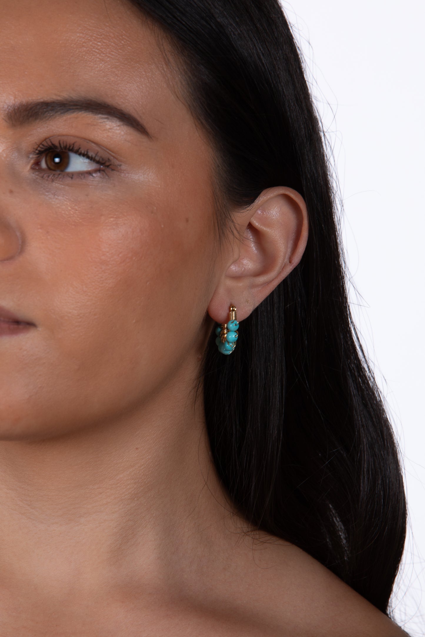 Paloma Earrings. gold laminated