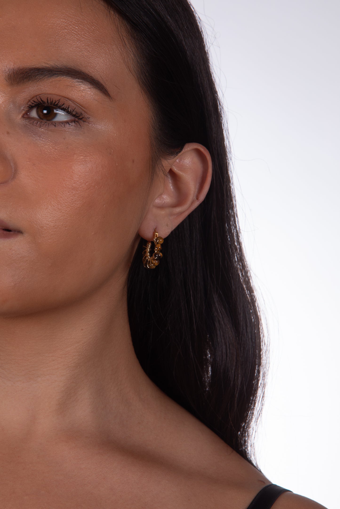 Paloma Earrings. gold laminated