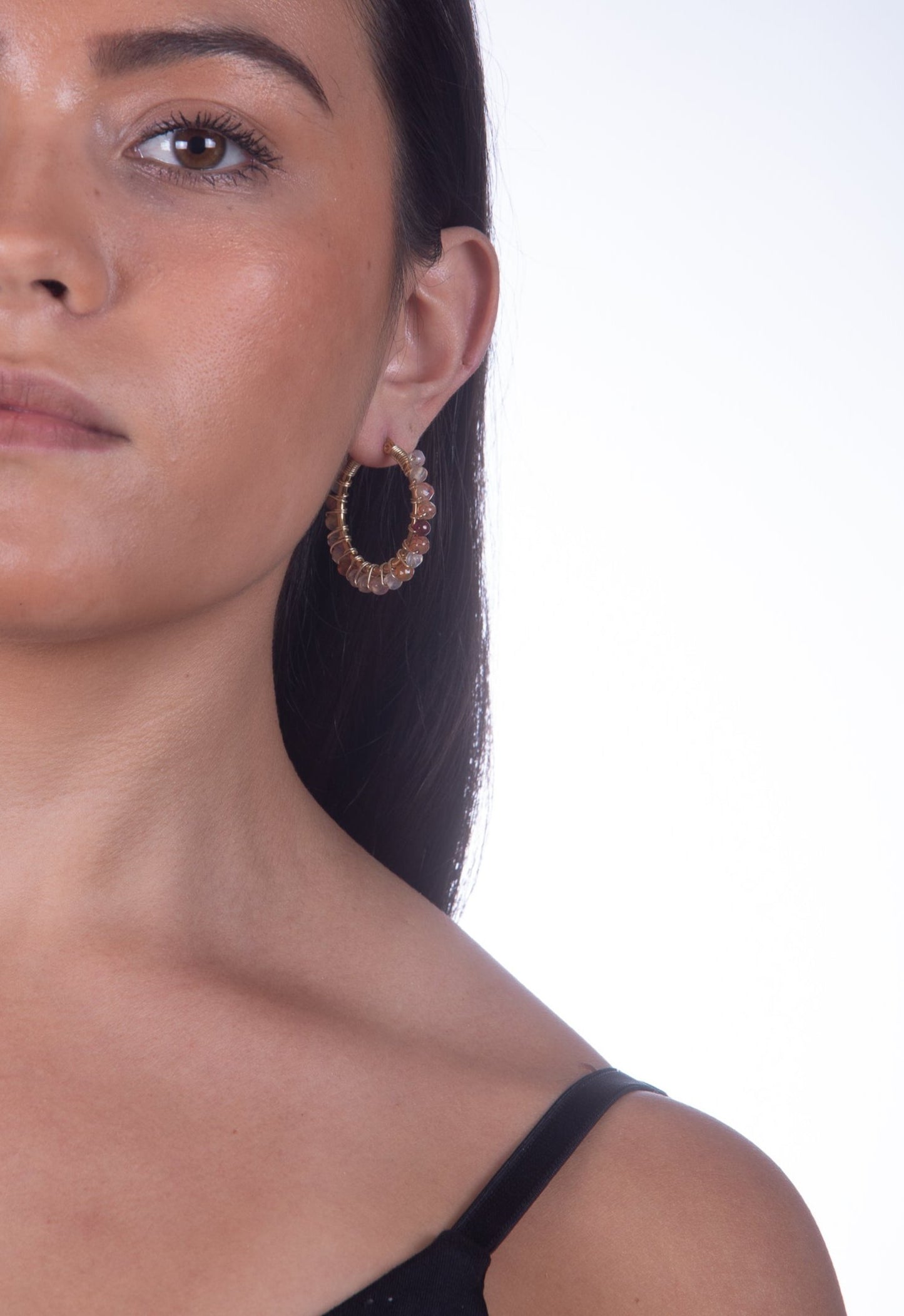 Gloria Earrings - Gold Laminated