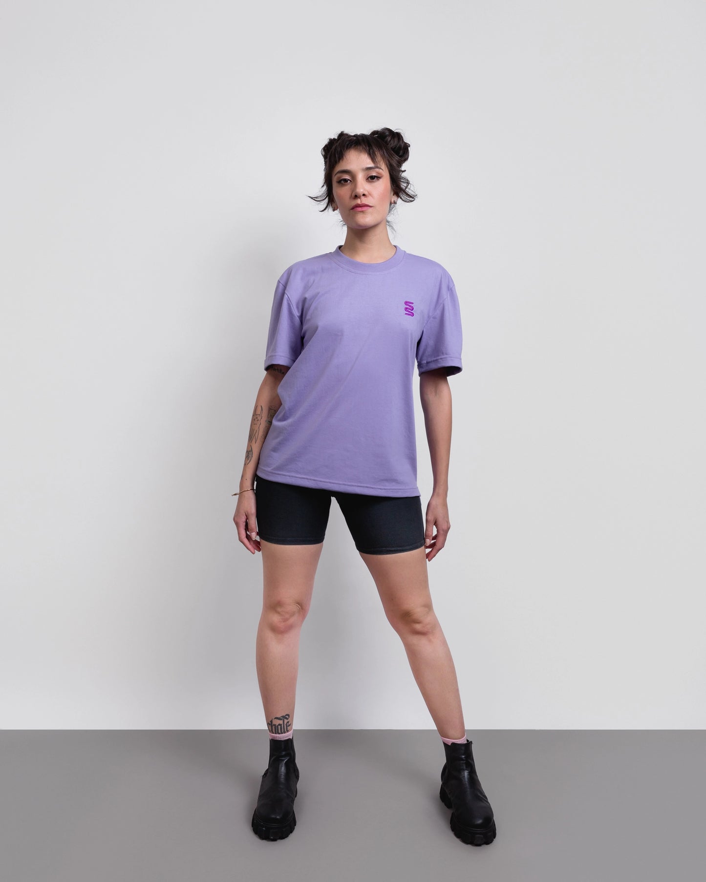 Playera Oversize Ceiba Morada