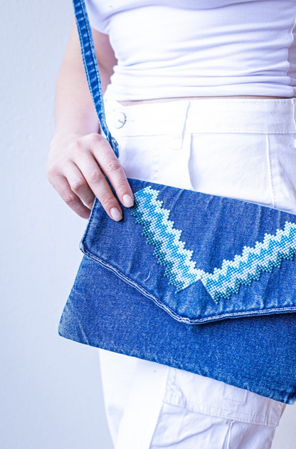 Bacalar Clutch Azul