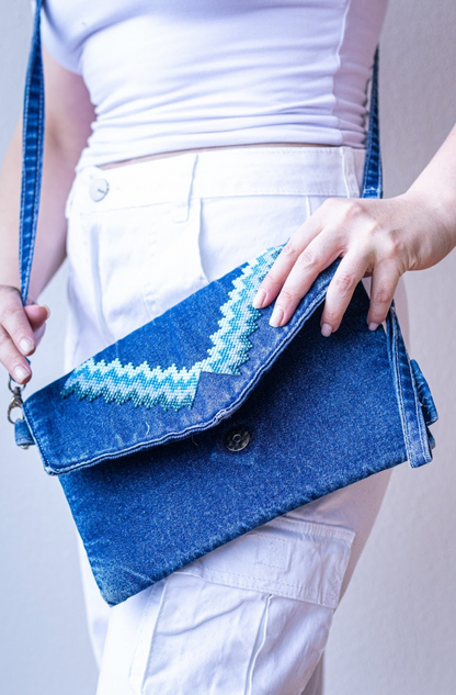 Bacalar Clutch Azul