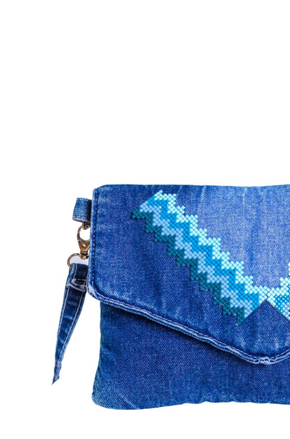 Bacalar Clutch Azul