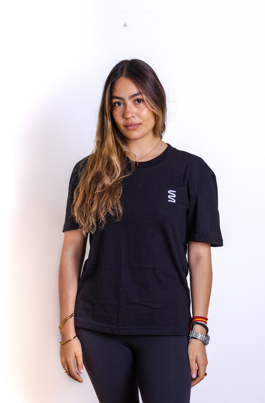 Oversized Ceiba Black T-shirt