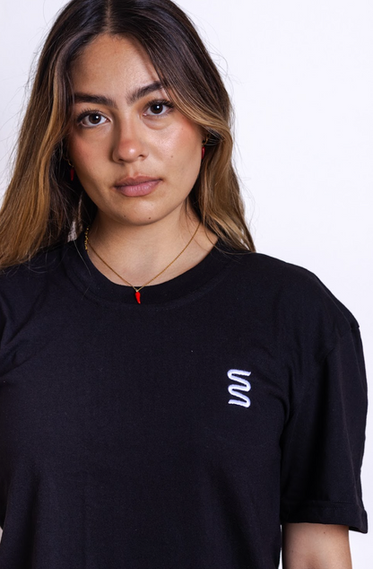 Oversized Ceiba Black T-shirt