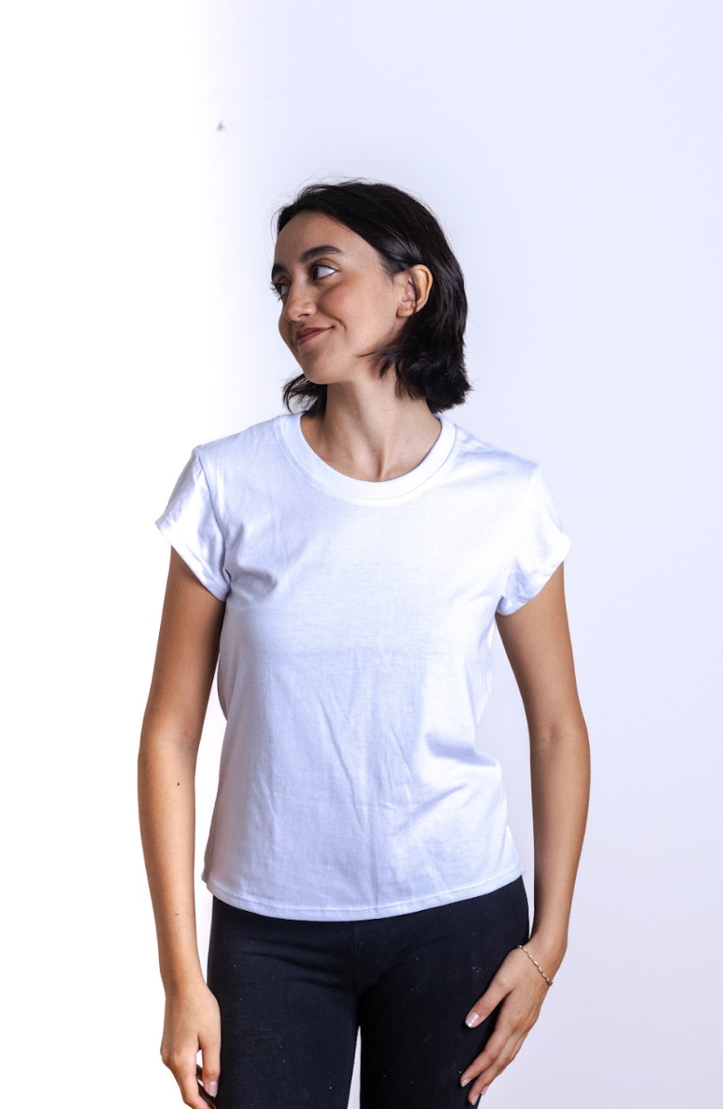 Playera Básica Dalia Blanca