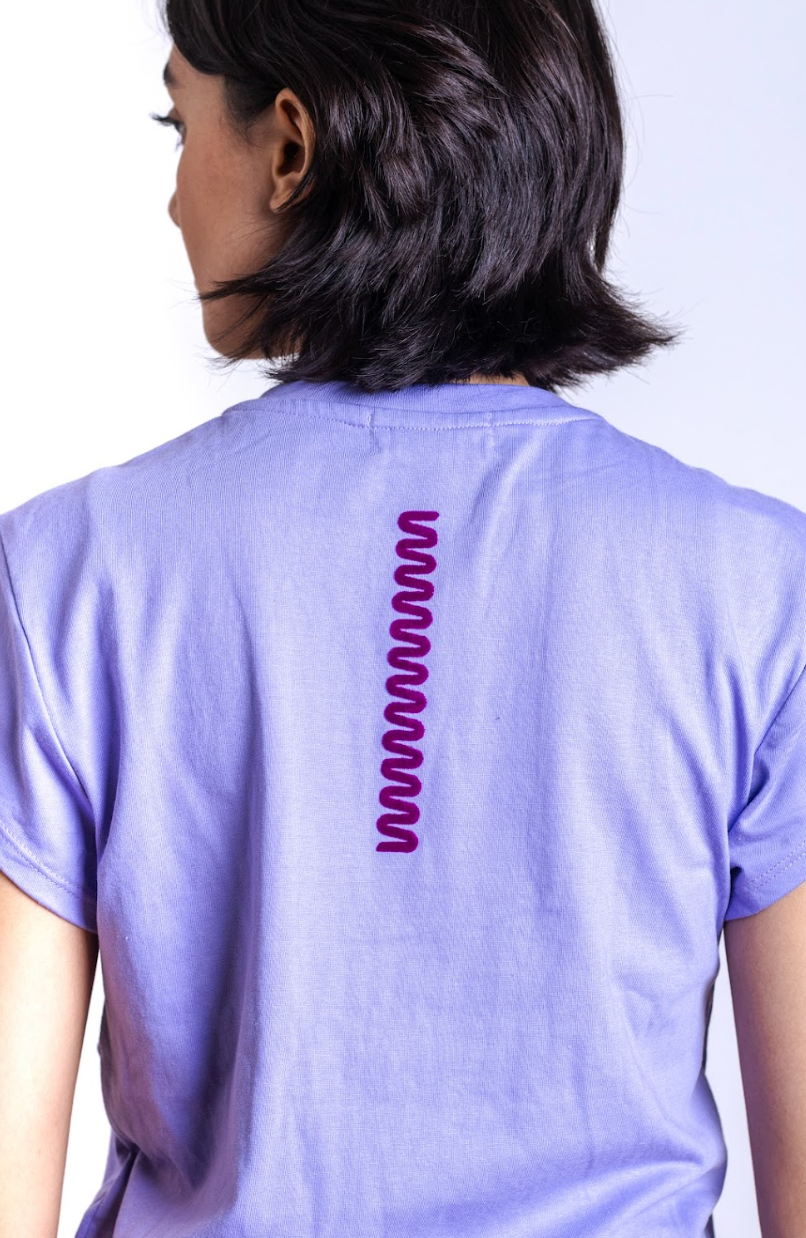 Playera Básica Dalia Morada