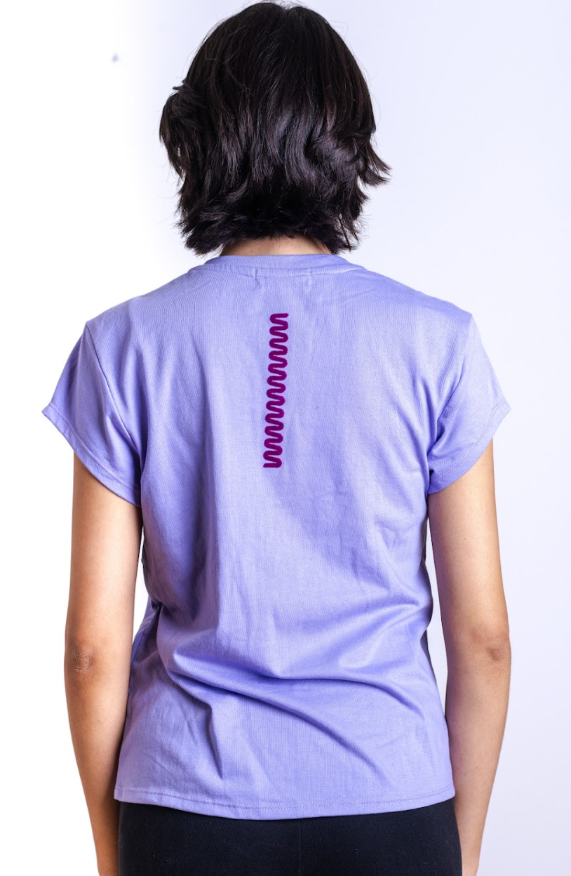 Playera Básica Dalia Morada