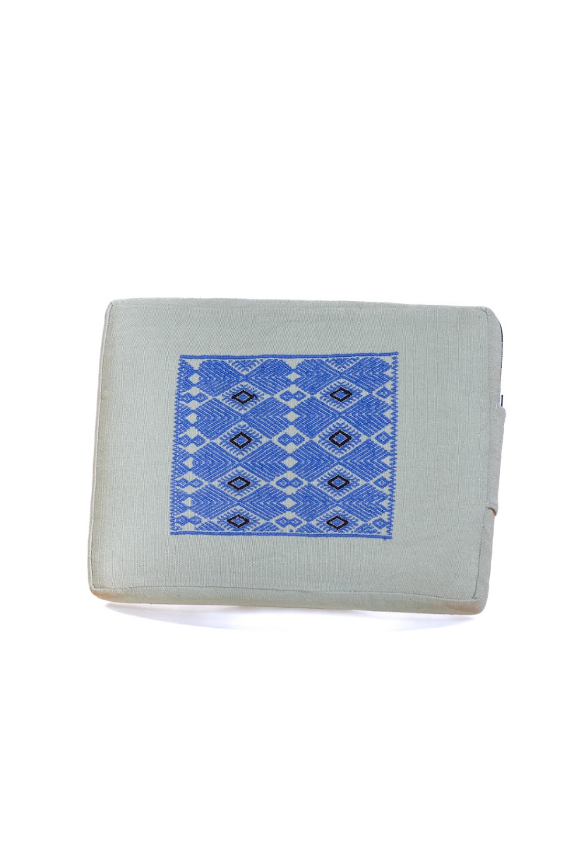 Green Rectangular Zafu