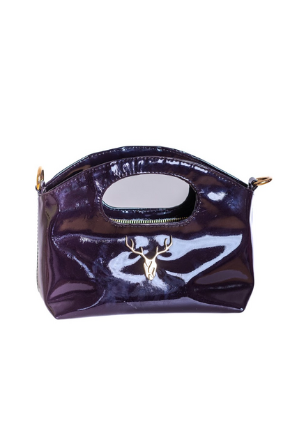 Black Patent Leather Bag