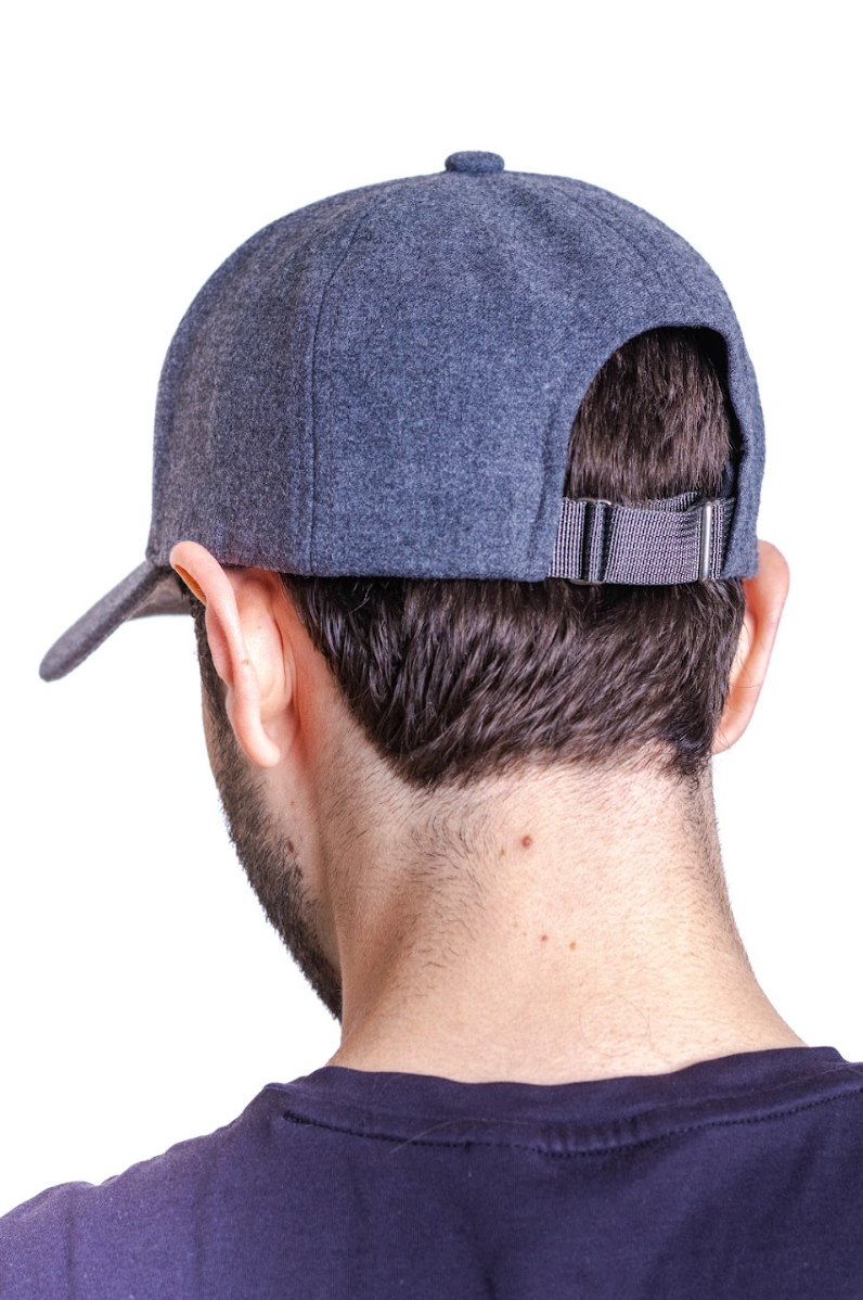 Gorra de Lana - Gris Oxford