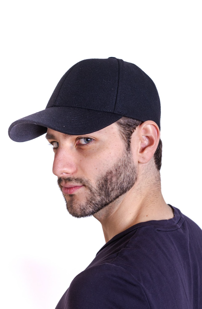 Gorra de Lana - Negro