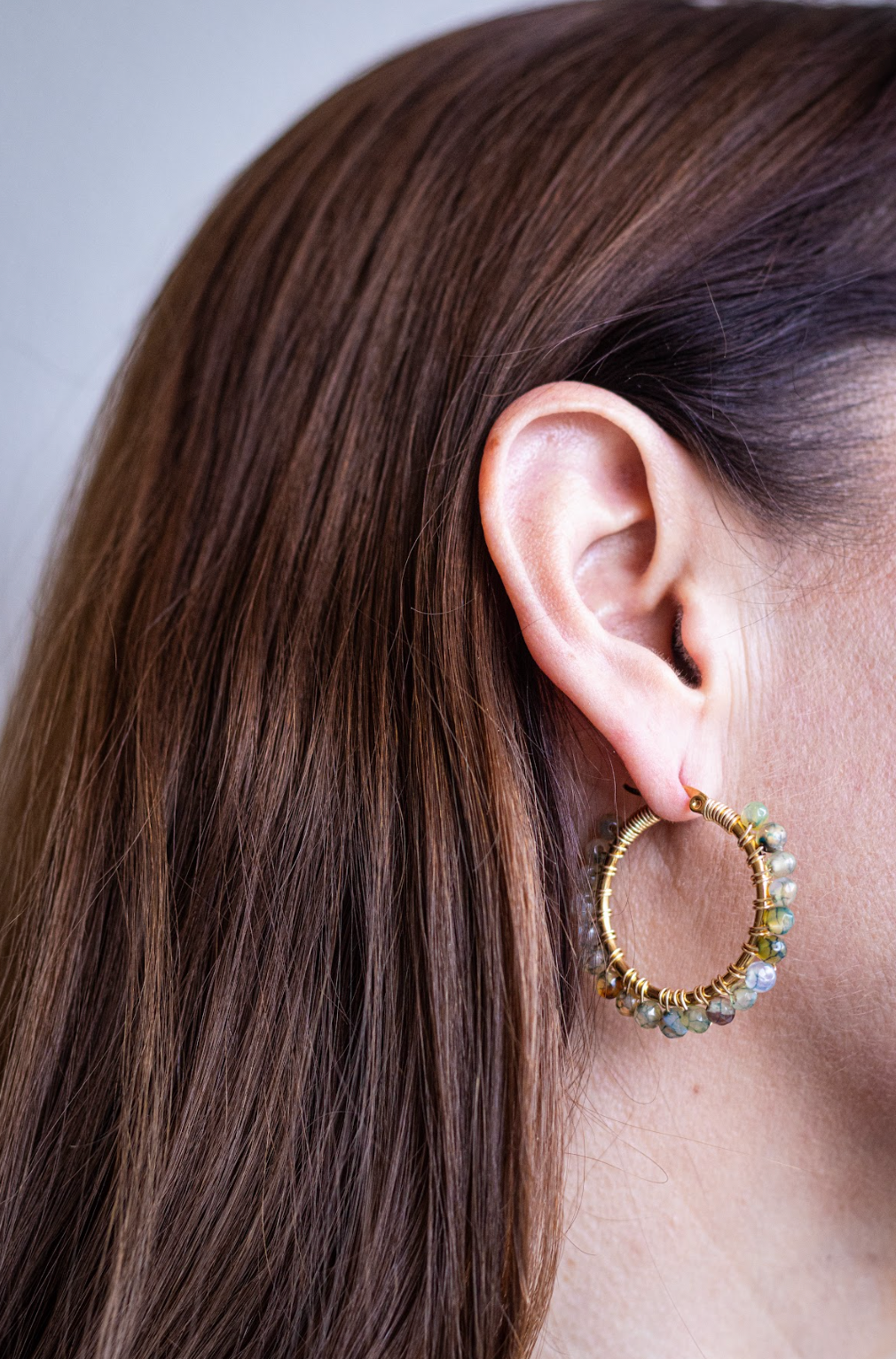 Gloria Earrings - Gold Laminated