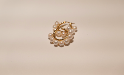 Pearl Earrings - Gold Laminated