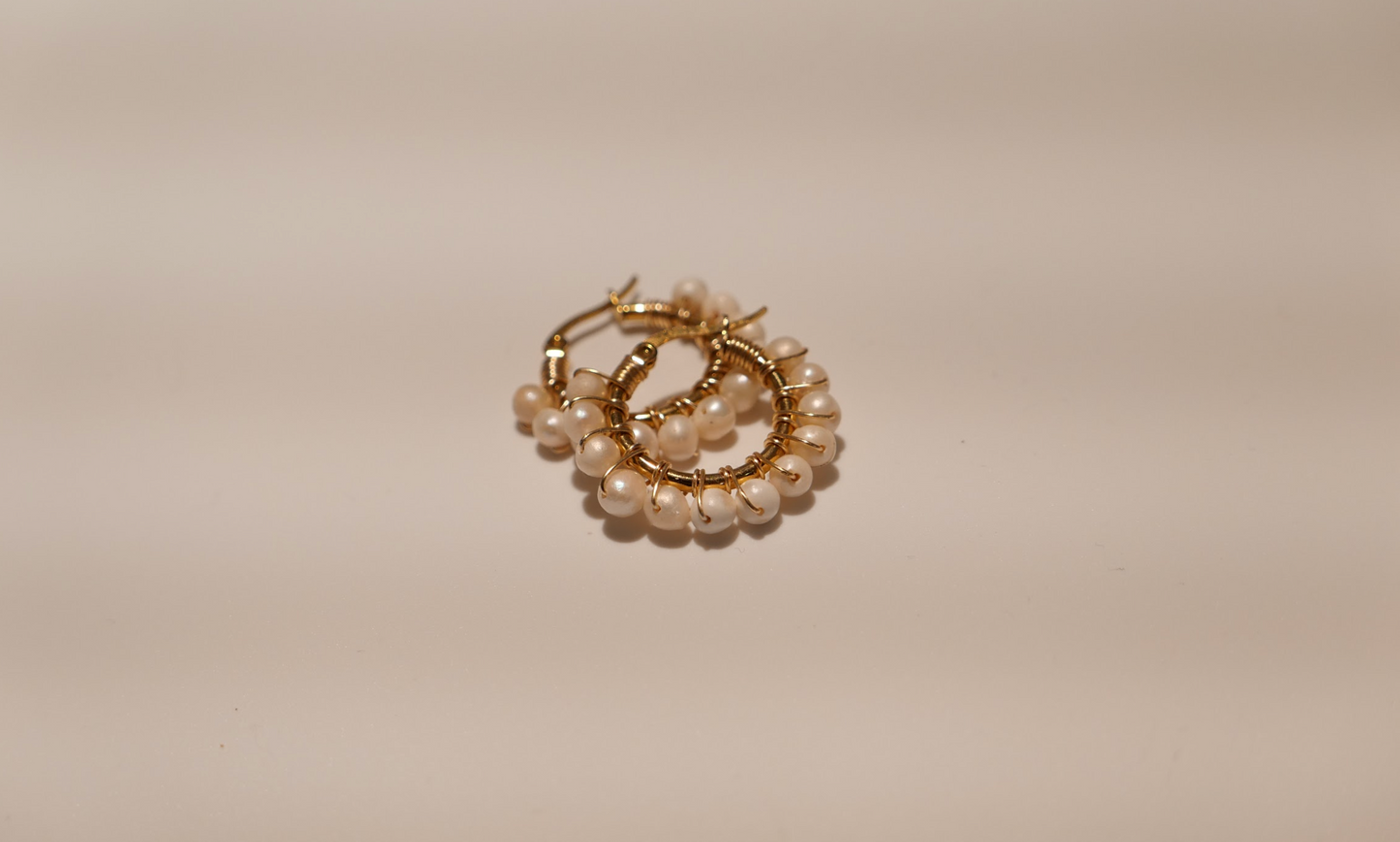 Pearl Earrings - Gold Laminated