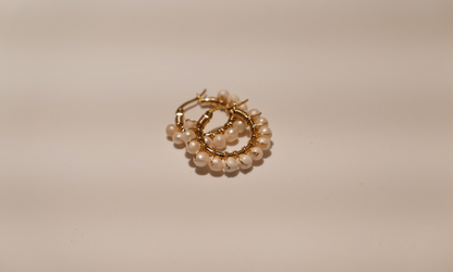 Pearl Earrings - Gold Laminated